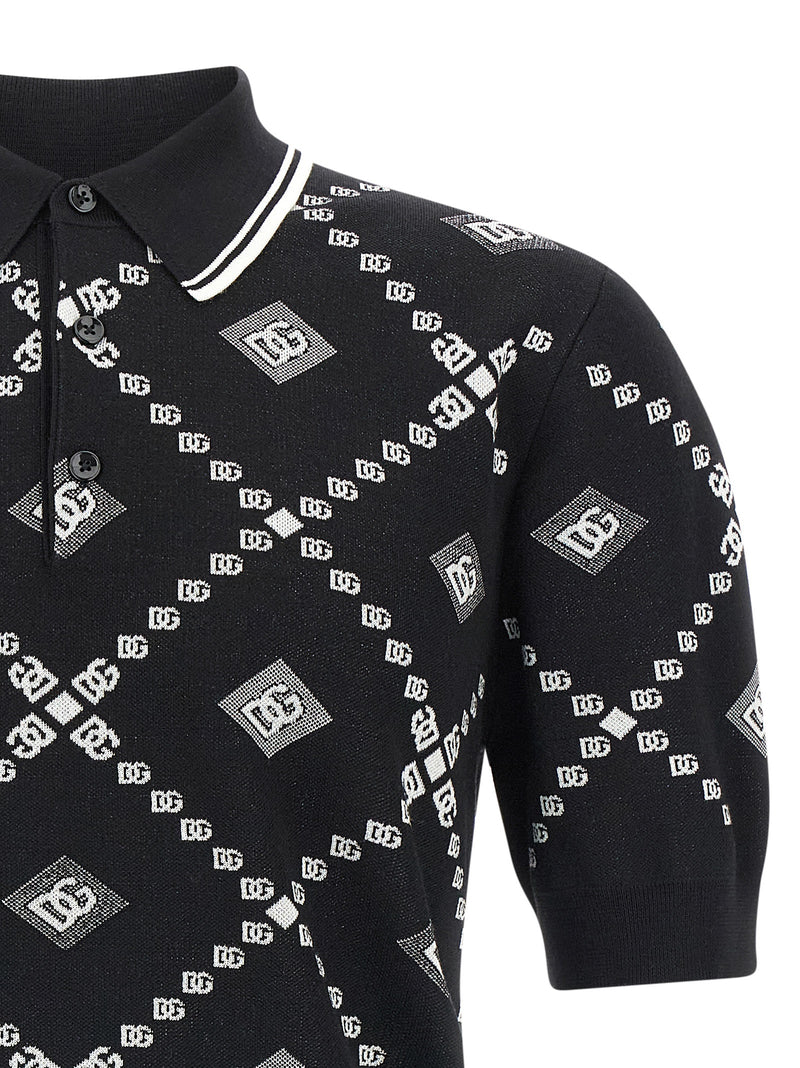 Dolce & Gabbana Knitted Polo Shirt Variant 2 | Urbalenti... | Urbalenti™ NYC