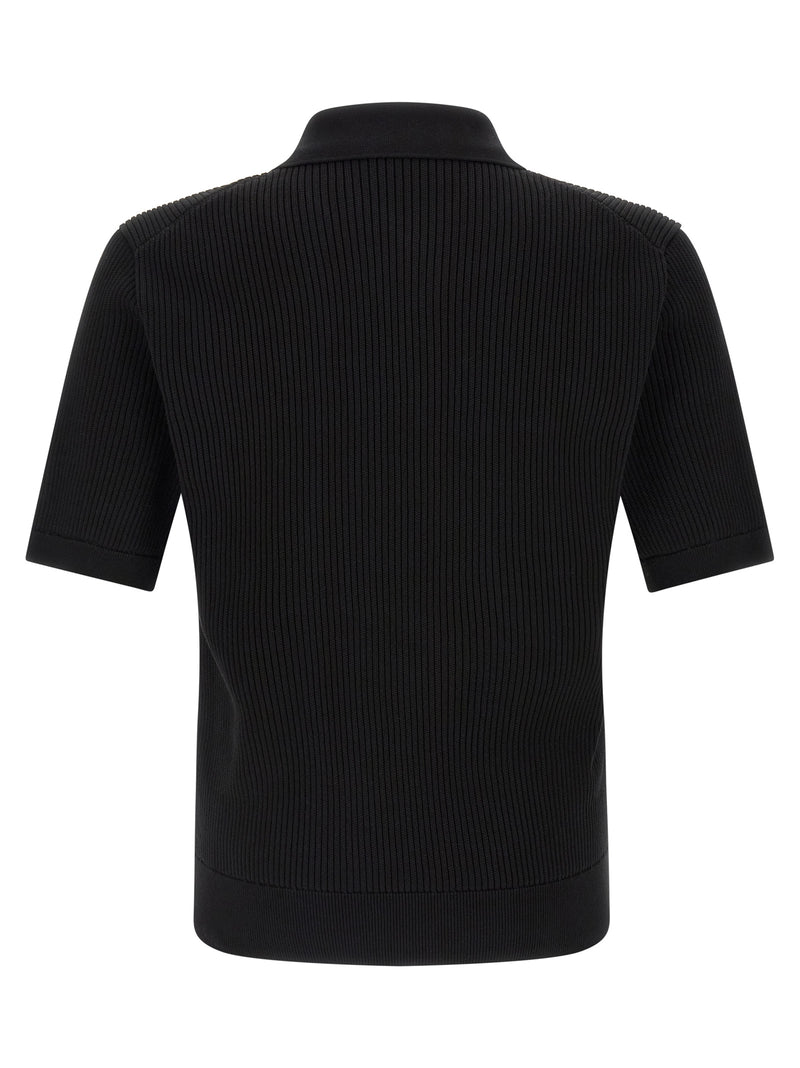 Dolce & Gabbana Dolce & Gabbana Micro-ribbed Polo Shirt