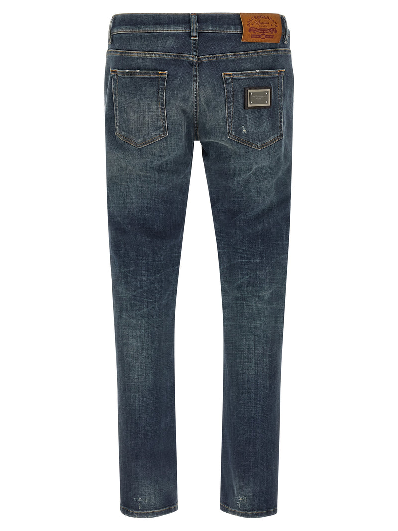 Dolce & Gabbana Dolce & Gabbana Used Effect Jeans