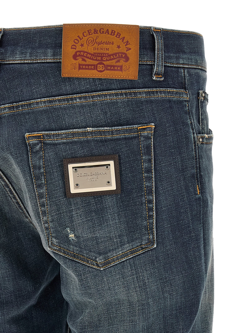 Dolce & Gabbana Dolce & Gabbana Used Effect Jeans