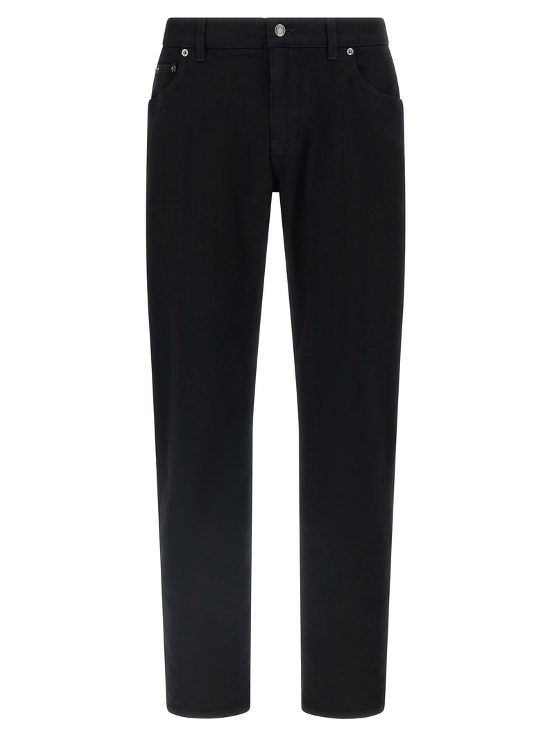 Dolce & Gabbana Dolce & Gabbana Logo Plaque Jeans