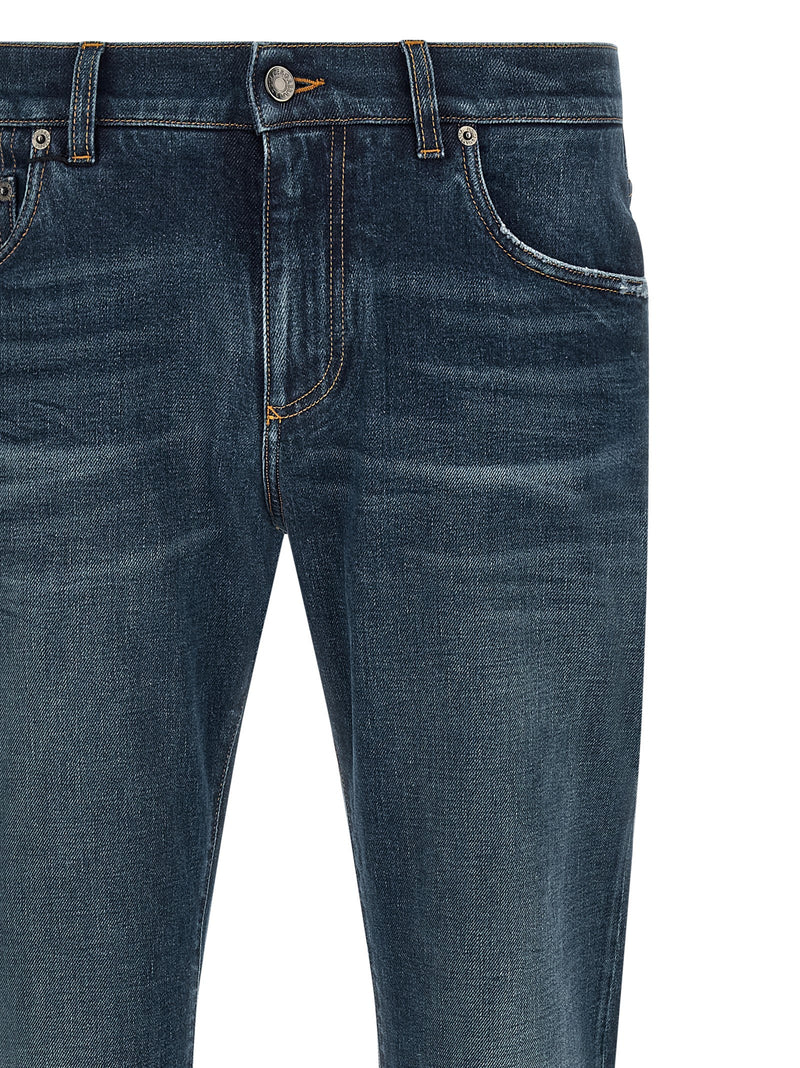 Dolce & Gabbana Dolce & Gabbana Logo Patch Jeans