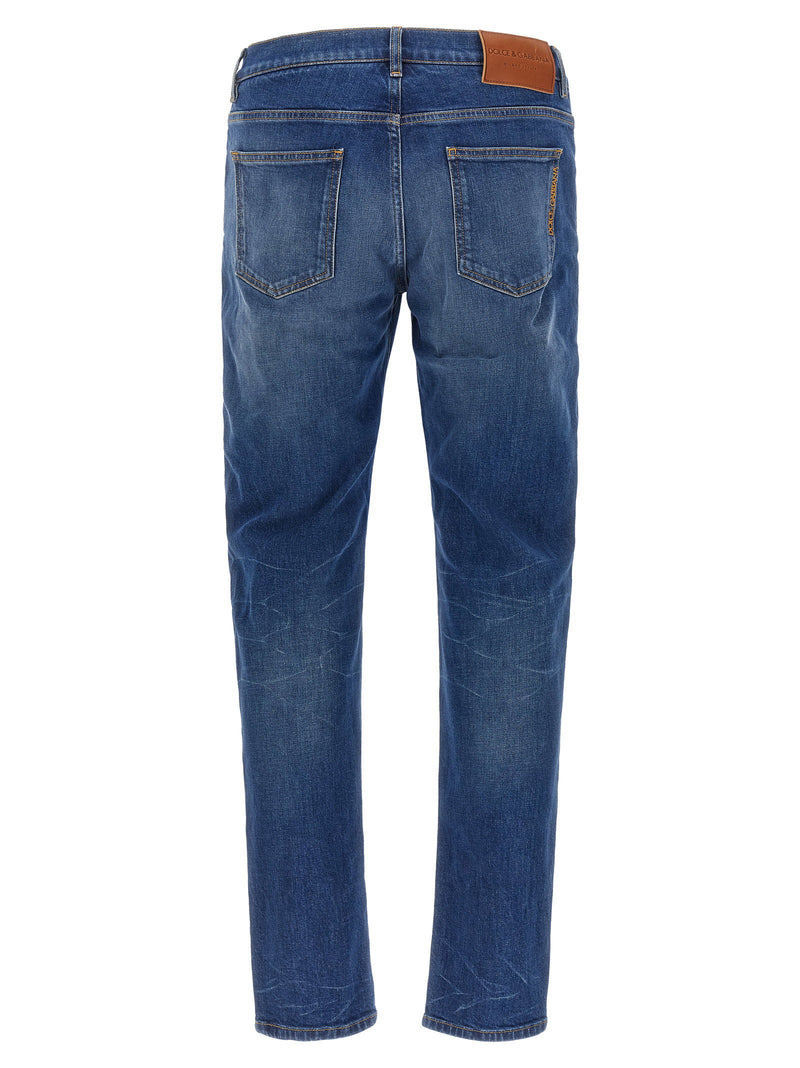 Dolce & Gabbana Dolce & Gabbana Logo Embroidery Jeans