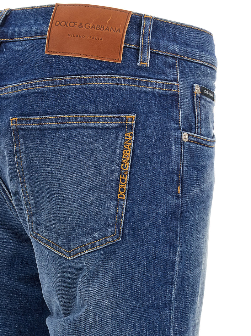 Dolce & Gabbana Dolce & Gabbana Logo Embroidery Jeans