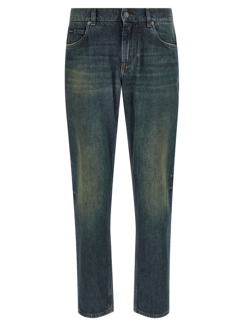 Dolce & Gabbana Dolce & Gabbana Logo Tag Jeans
