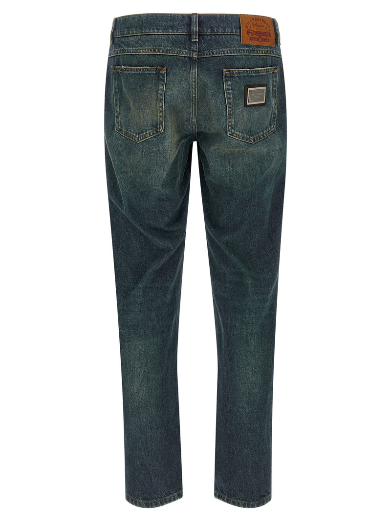 Dolce & Gabbana Dolce & Gabbana Logo Tag Jeans