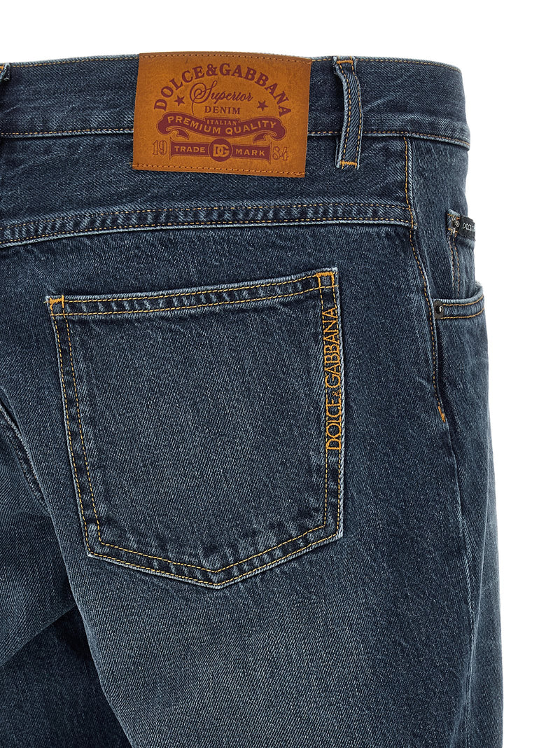 Dolce & Gabbana Dolce & Gabbana Logo Embroidery Jeans