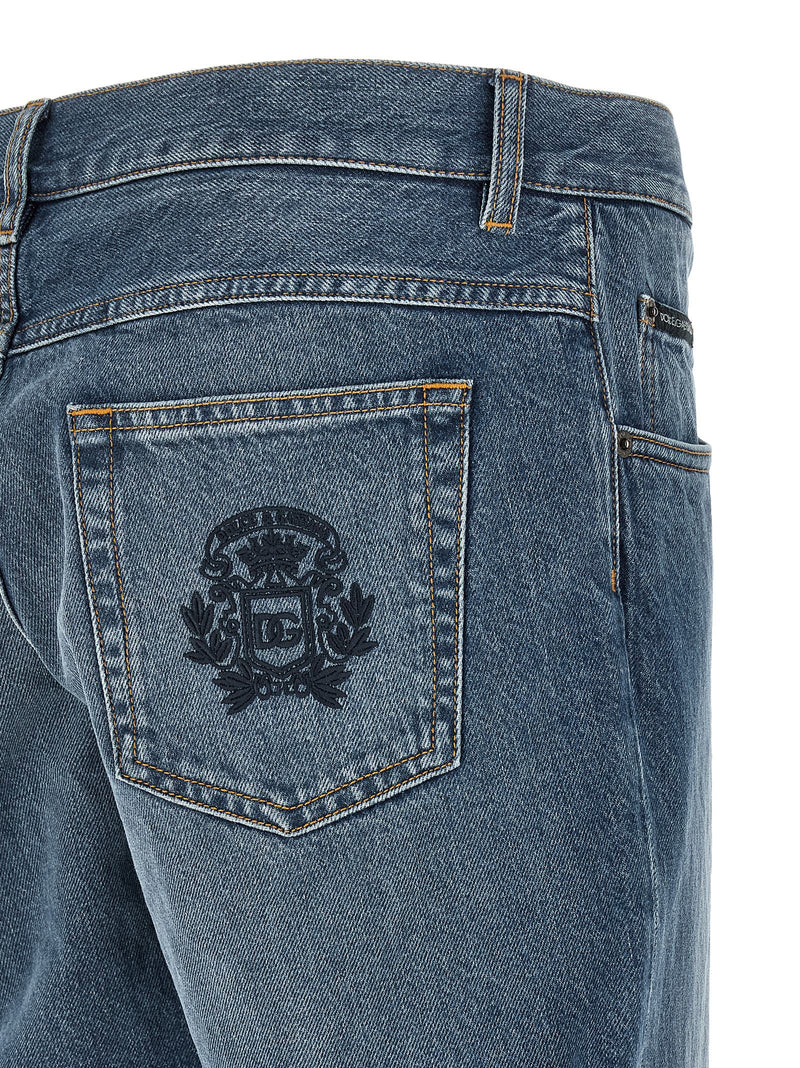Dolce & Gabbana Dolce & Gabbana Heraldic Embroidery Jeans