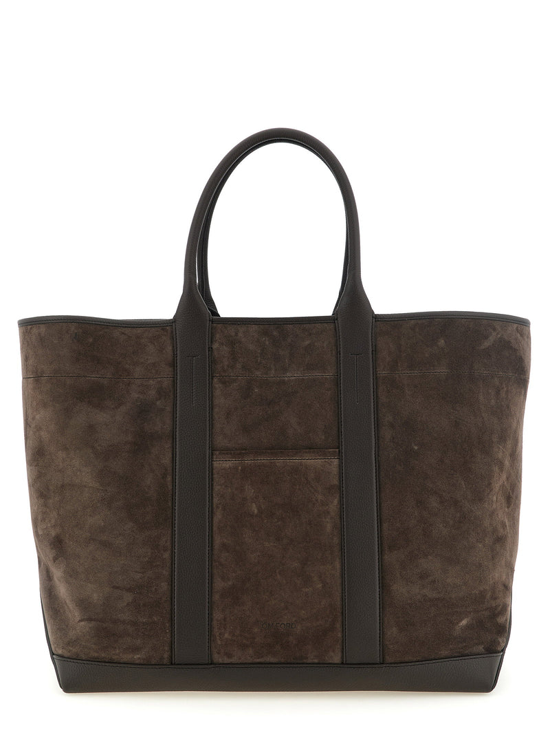 Tom Ford Tom Ford Suede Shopping Bag