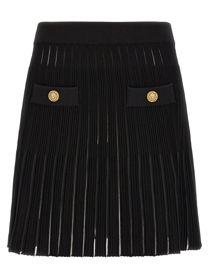 Balmain Pleated Skirt