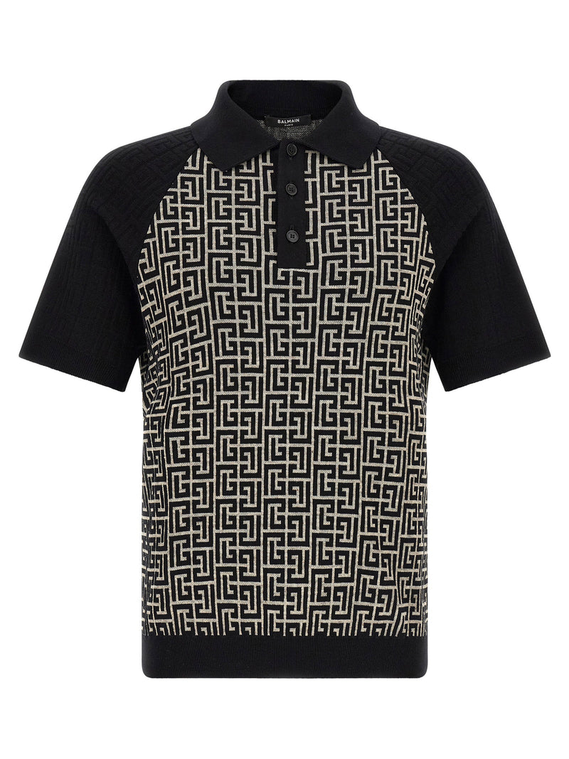 Balmain Pb Monogram Polo