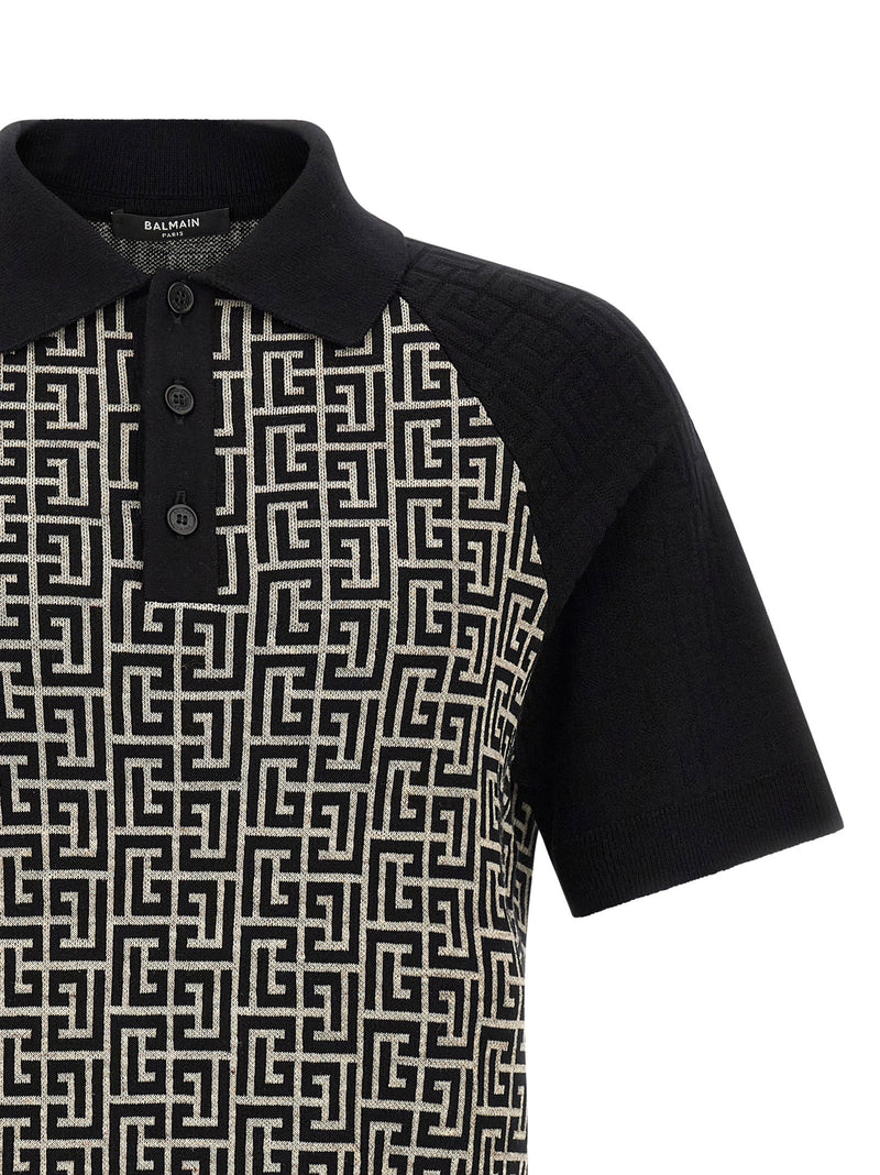 Balmain Pb Monogram Polo