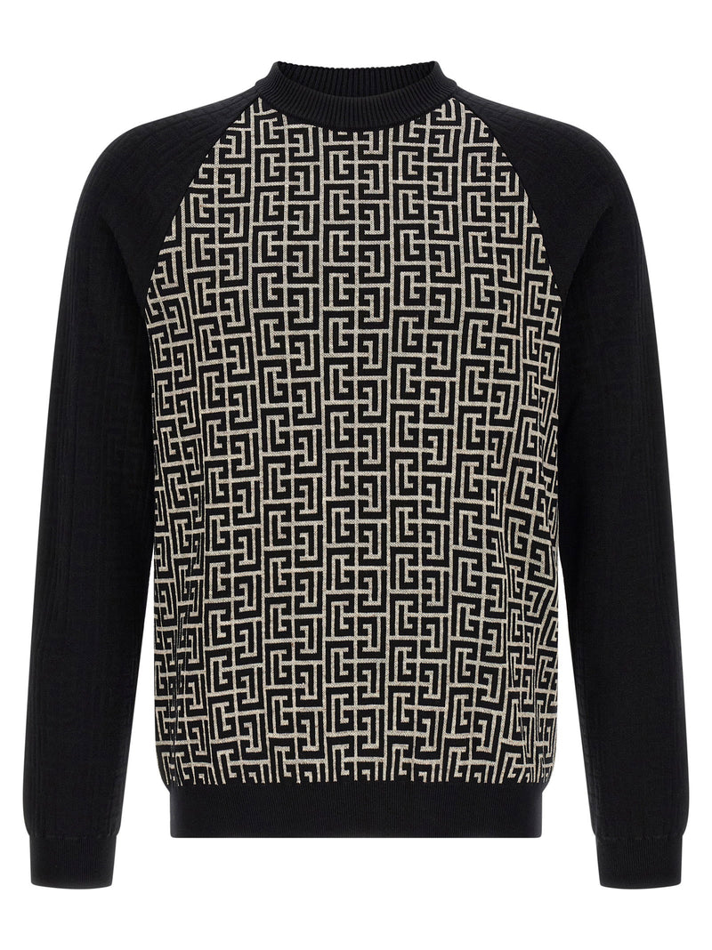 Balmain Pb Monogram Mesh