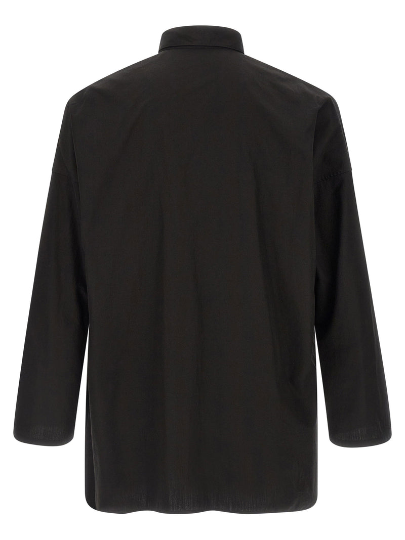 Yohji Yamamoto Yohji Yamamoto Collar Gather Double B Shirt