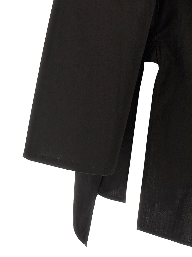 Yohji Yamamoto Yohji Yamamoto Collar Gather Double B Shirt