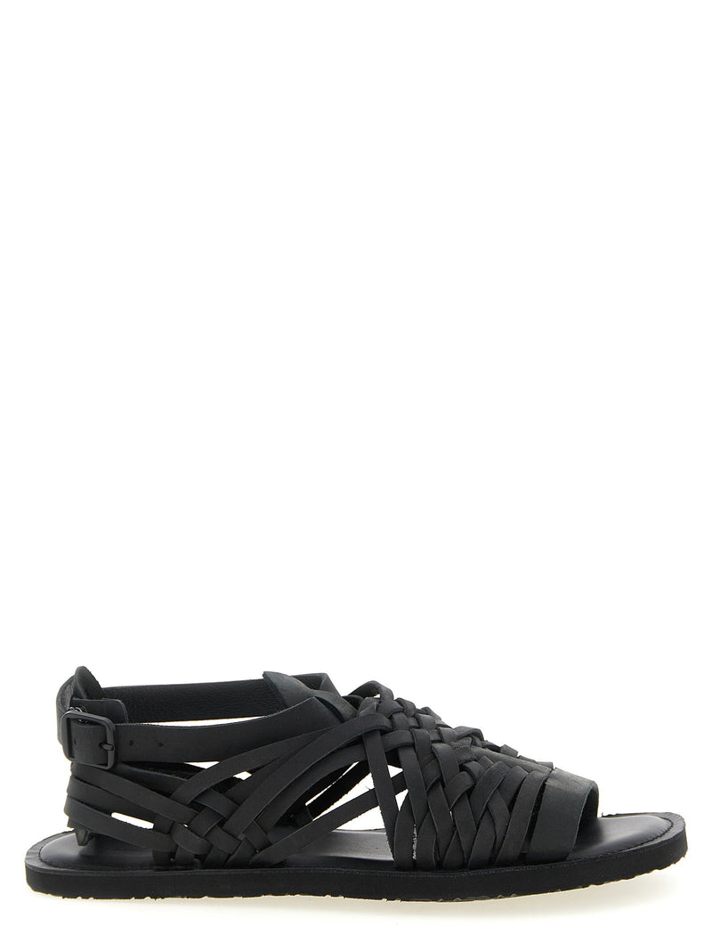 Yohji Yamamoto Yohji Yamamoto Braided Leather Sandals