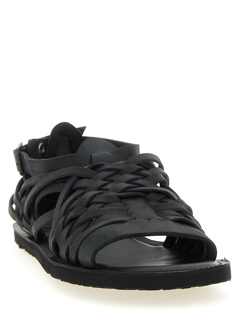 Yohji Yamamoto Yohji Yamamoto Braided Leather Sandals