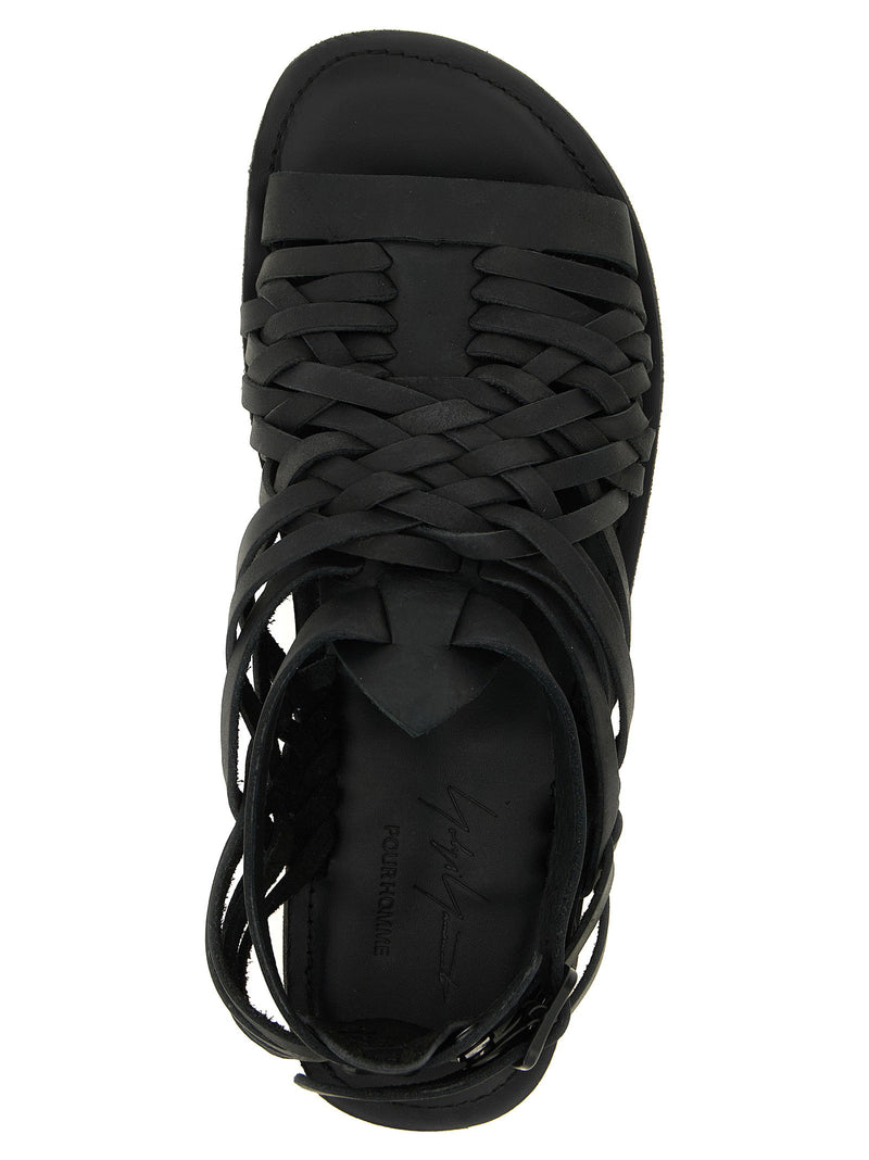 Yohji Yamamoto Yohji Yamamoto Braided Leather Sandals