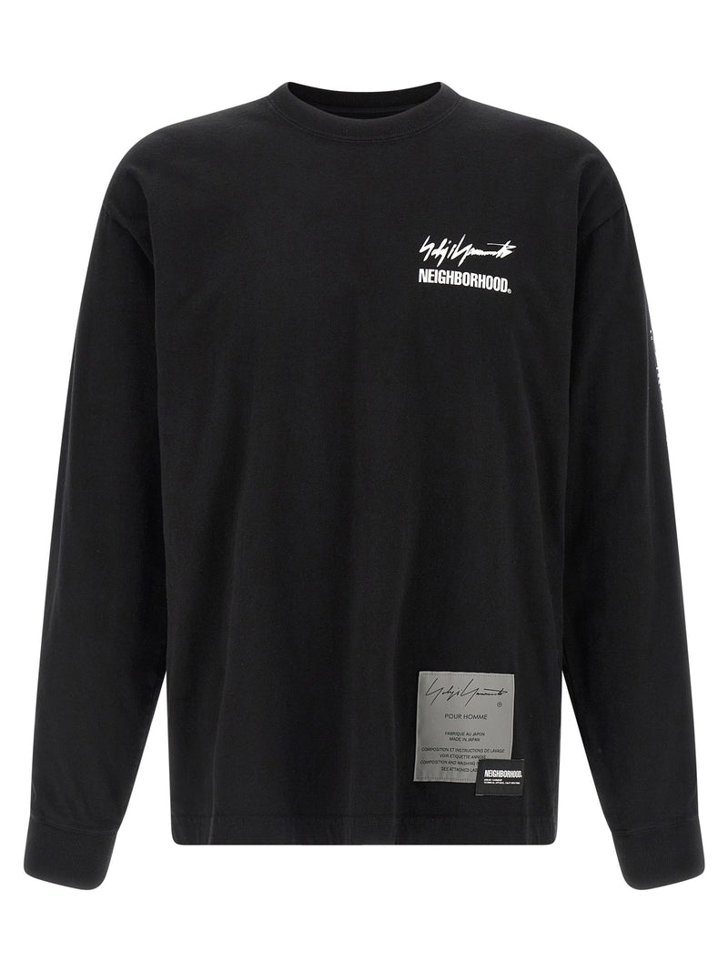 Yohji Yamamoto Yohji Yamamoto × Nh Ls Tee T-shirt