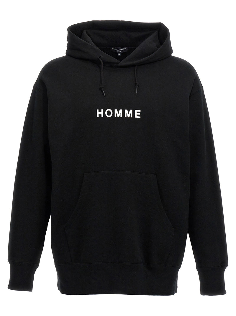 Comme Des Garҫons Homme Comme Des Garҫons Homme Logo Print Hoodie
