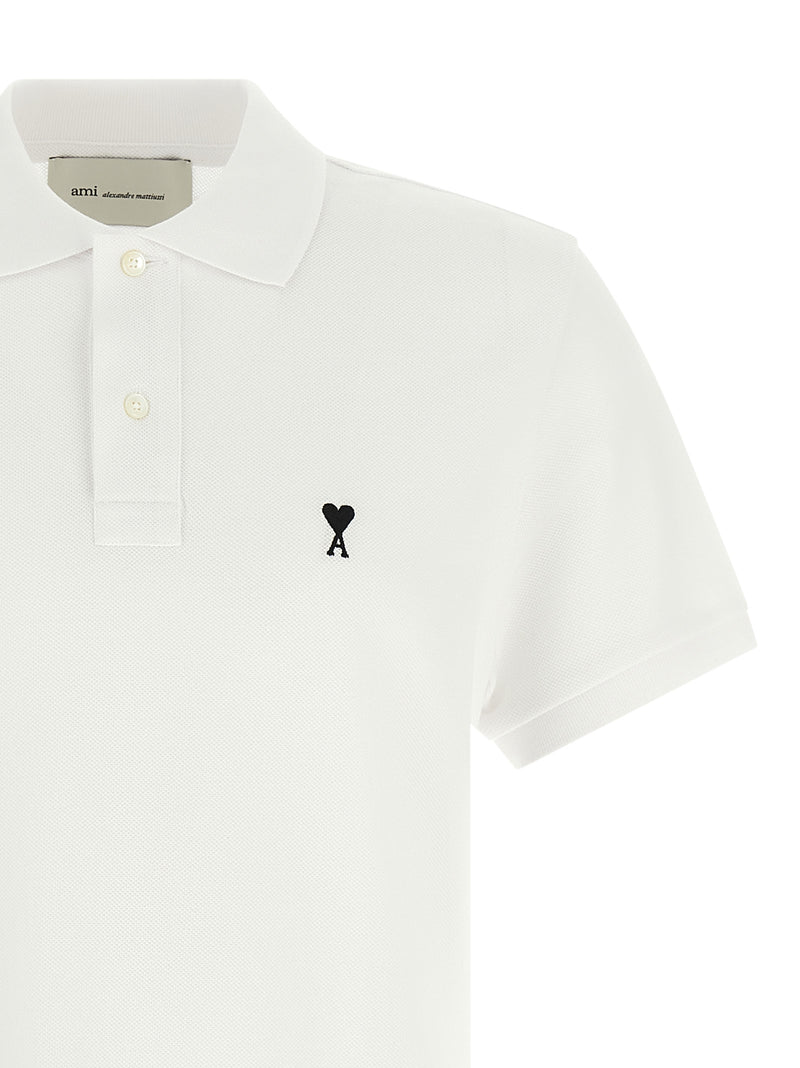 Ami Paris Ami Paris Ami De Coeur Polo Shirt