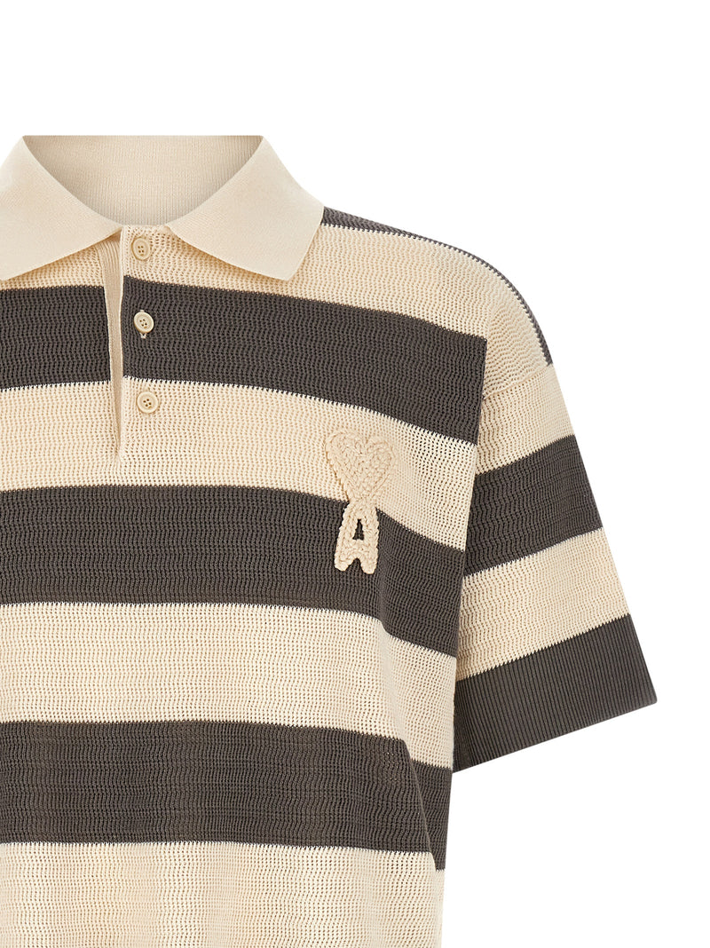 Ami Paris Ami Paris Ami De Coeur Polo Shirt