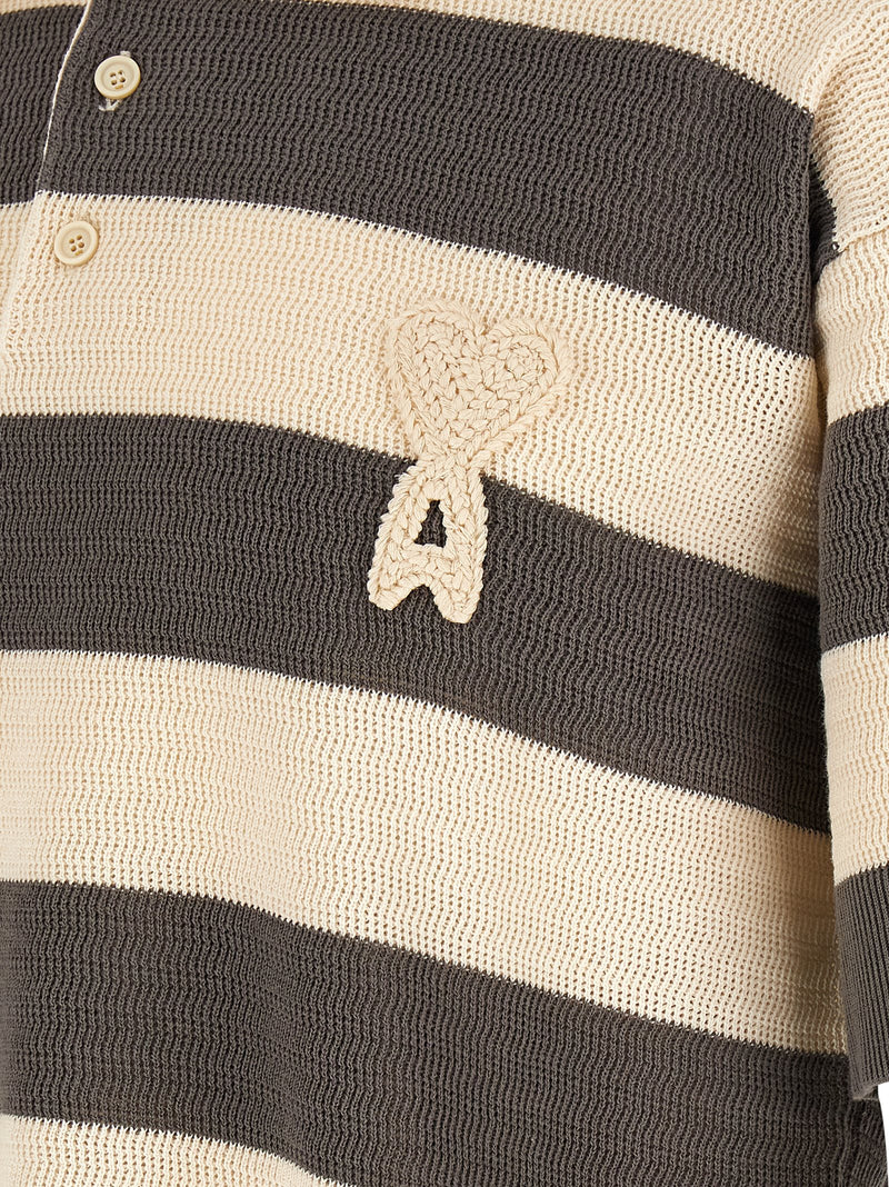 Ami Paris Ami Paris Ami De Coeur Polo Shirt