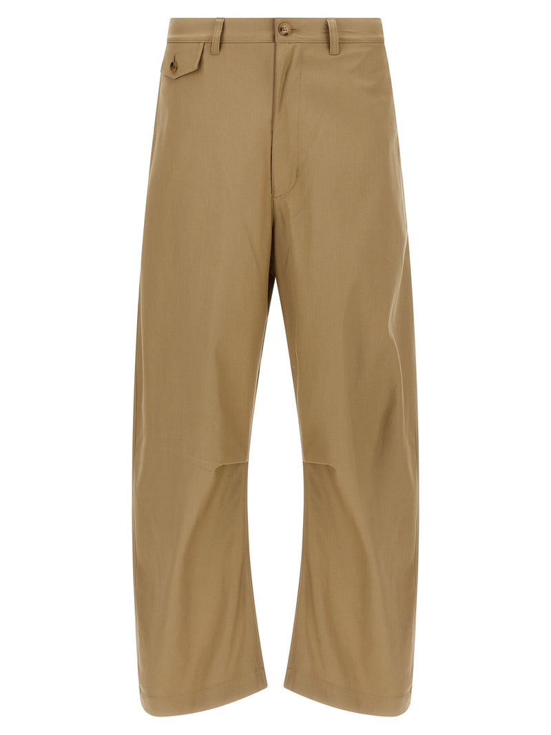 Comme Des Garҫons Homme Comme Des Garҫons Homme Curved Leg Pants