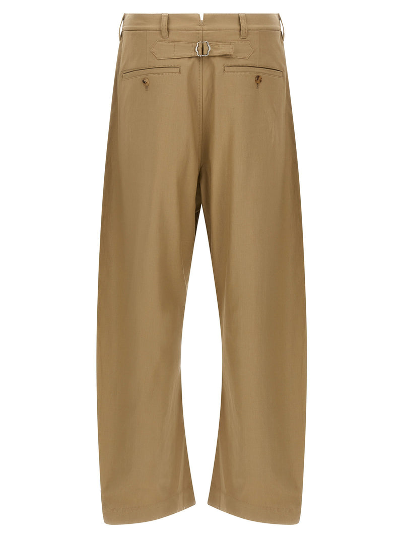 Comme Des Garҫons Homme Comme Des Garҫons Homme Curved Leg Pants
