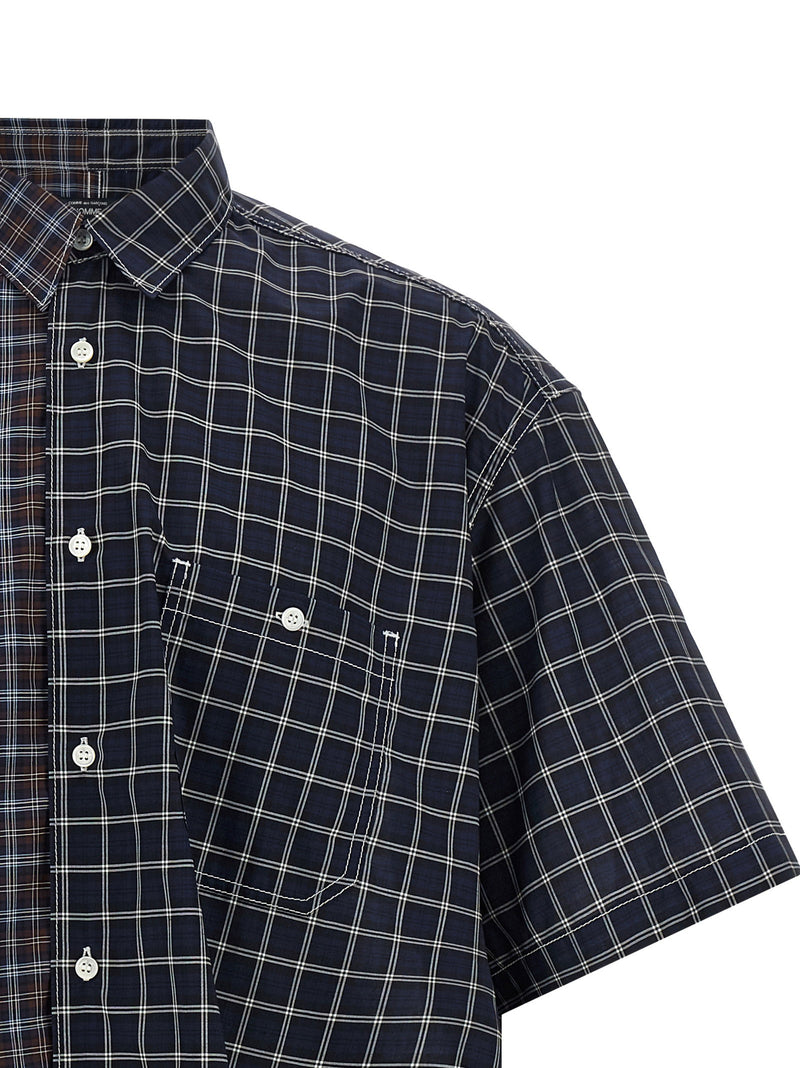 Comme Des Garҫons Homme Comme Des Garҫons Homme Check Patterned Shirt