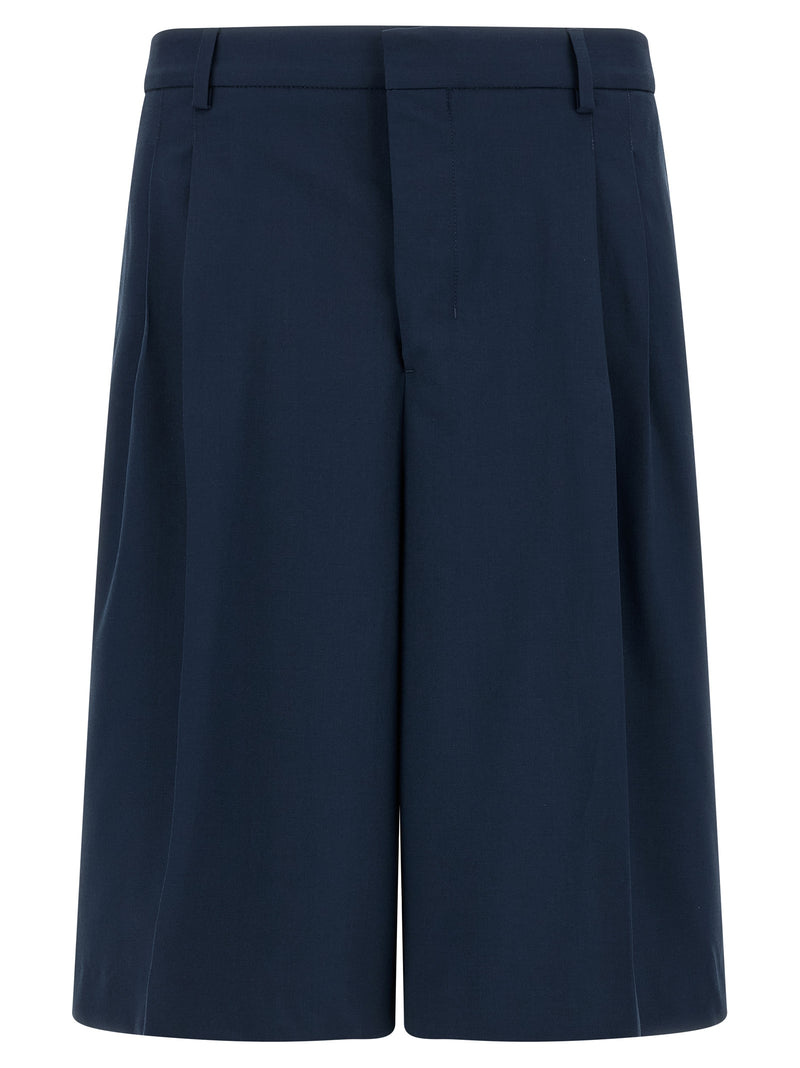 Ami Paris Ami Paris Fresh Wool Bermuda Shorts