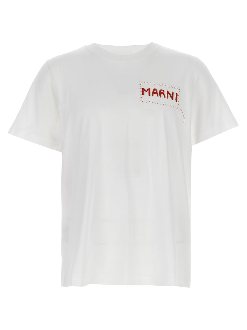 Marni Logo Patch T-shirt Variant 2 | Urbalenti™ NYC