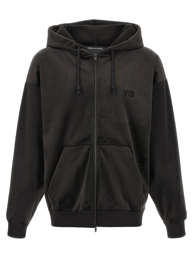 Y-3 Y-3 Velvet Sip Hd Sweatshirt