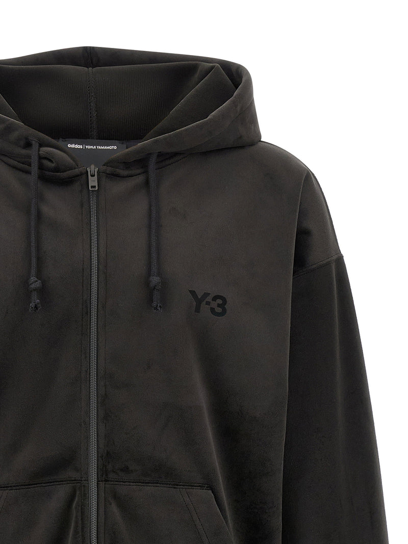 Y-3 Y-3 Velvet Sip Hd Sweatshirt
