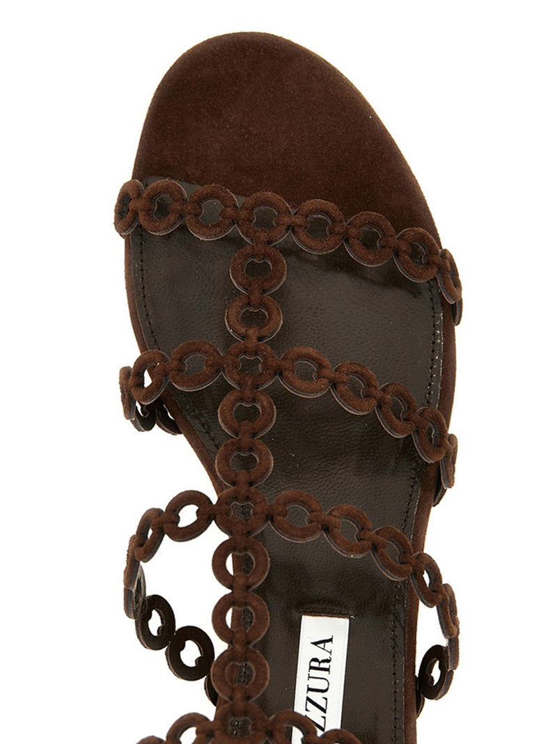 Sandalias Aquazzura Aquazzura Infinity Chain con diseño gladiador