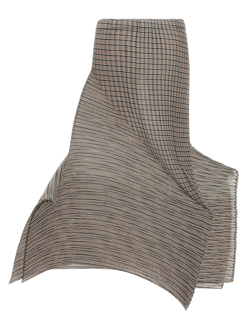 Issey Miyake Issey Miyake Generic Stripes (machine Pleats) Skirt
