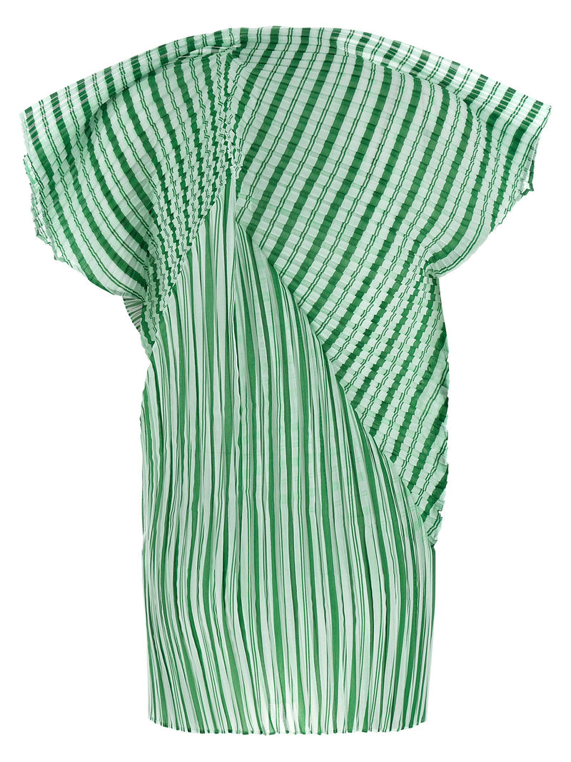 Issey Miyake Issey Miyake Generic Stripes (machine Pleats) Top
