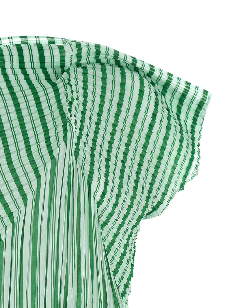Issey Miyake Issey Miyake Generic Stripes (machine Pleats) Top
