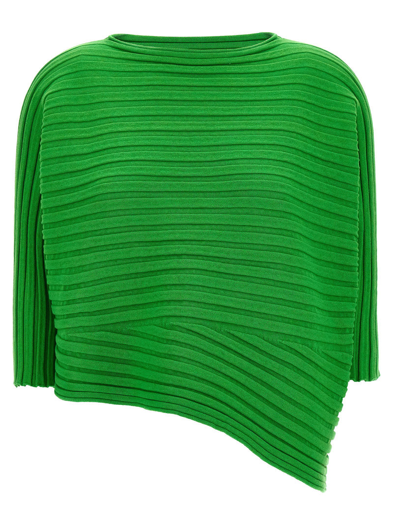 Issey Miyake Issey Miyake Cotton Cashmere Knit Top