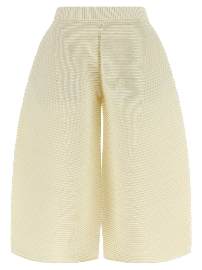 Issey Miyake Issey Miyake Corrugated Knit Pants