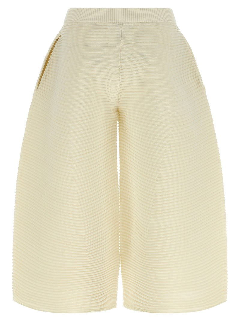 Issey Miyake Issey Miyake Corrugated Knit Pants