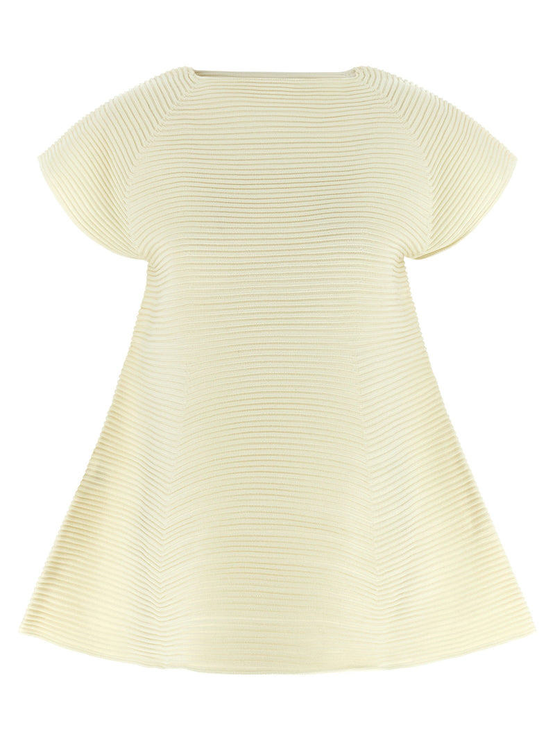 Issey Miyake Issey Miyake Corrugated Knit Dress