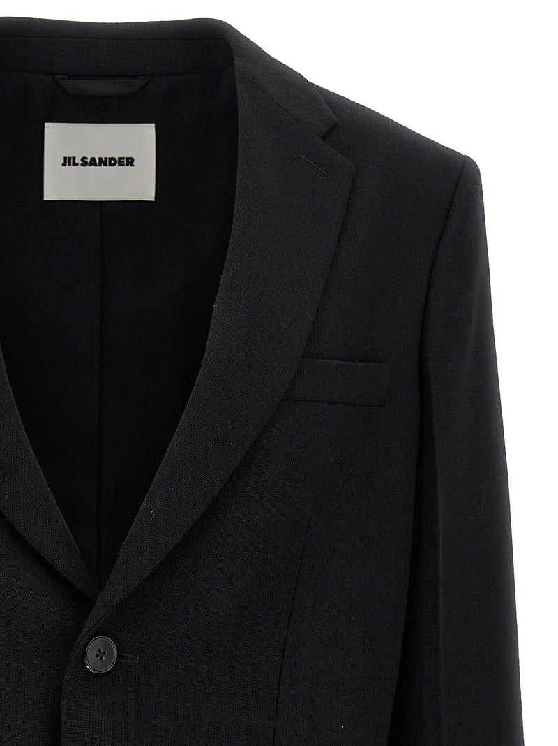 Jil Sander Tailored Single-breasted Blazer | Urbalenti™ NYC