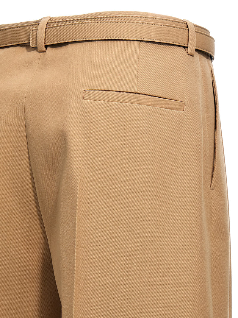 Jil Sander Jil Sander Gabardine Belt Pants