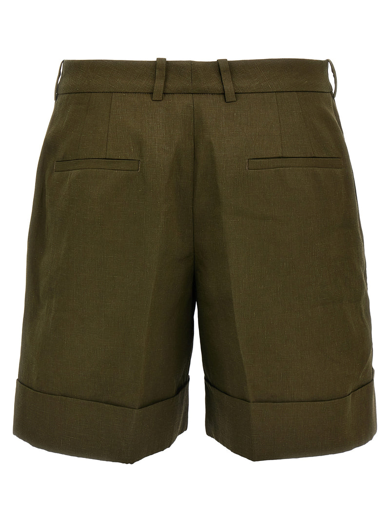 Jil Sander Linen Bermuda Shorts | Urbalenti™ NYC