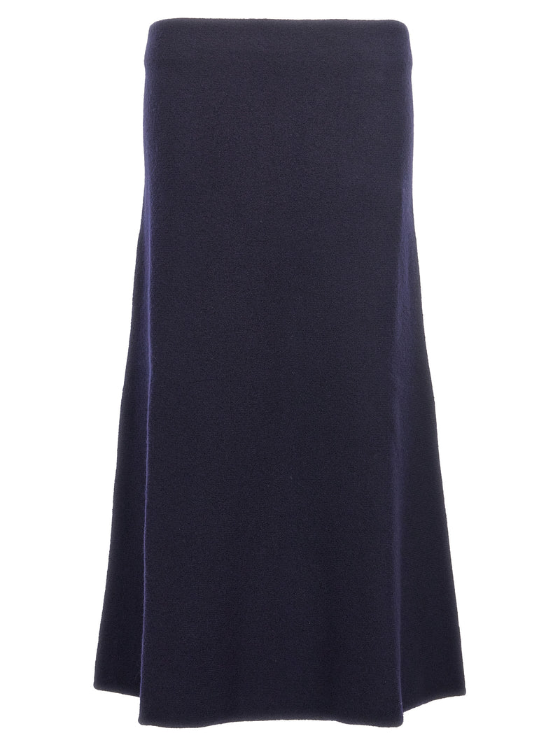 Jil Sander Jil Sander Long Wool Skirt