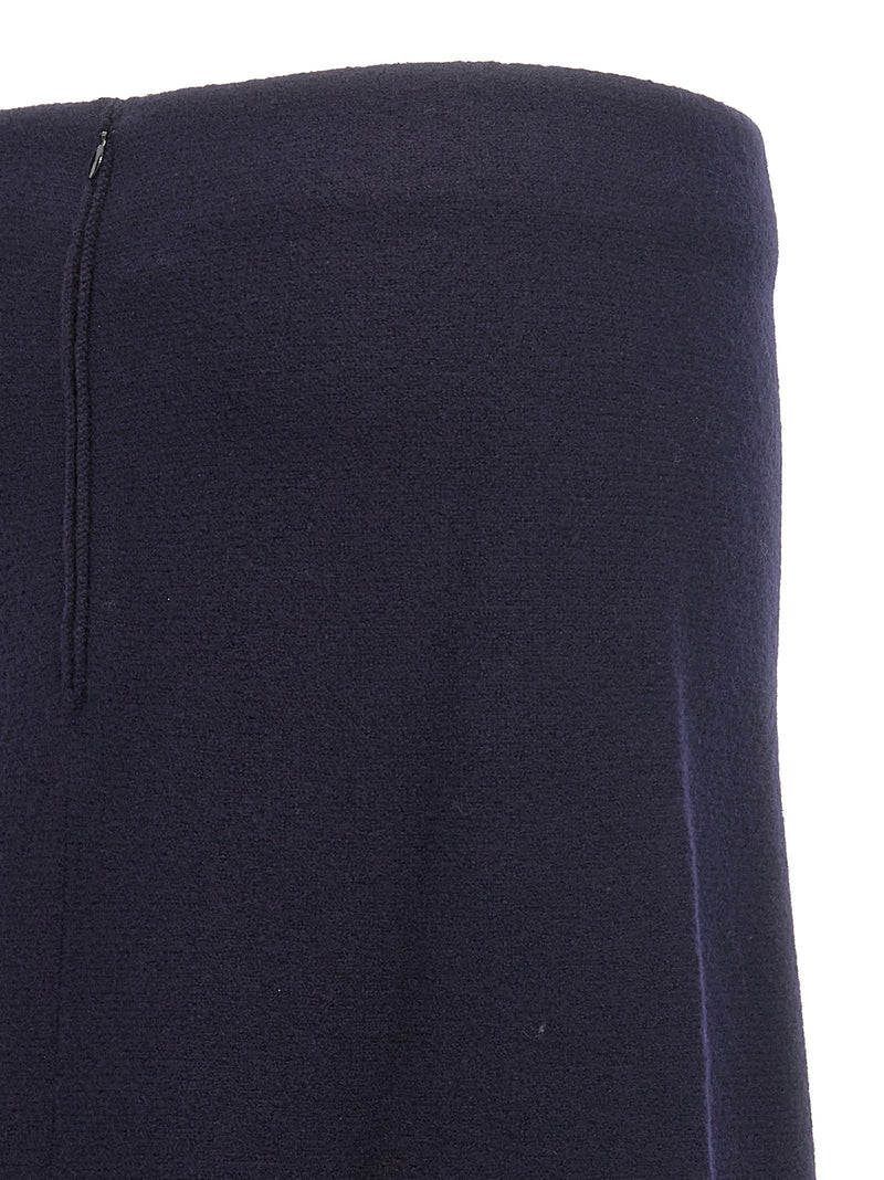 Jil Sander Jil Sander Long Wool Skirt