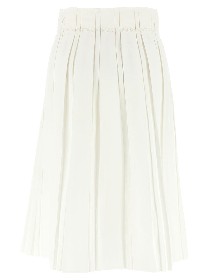 Jil Sander Midi Skirt Variant 1 | Urbalenti™ NYC