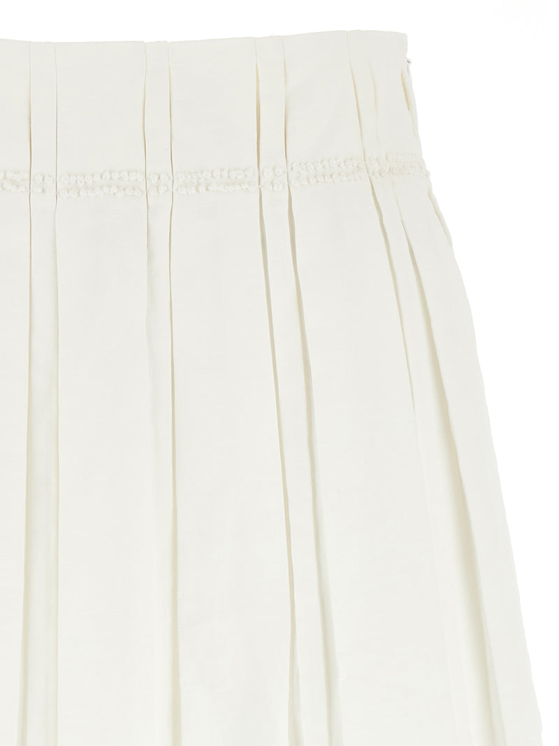 Jil Sander Midi Skirt Variant 1 | Urbalenti™ NYC