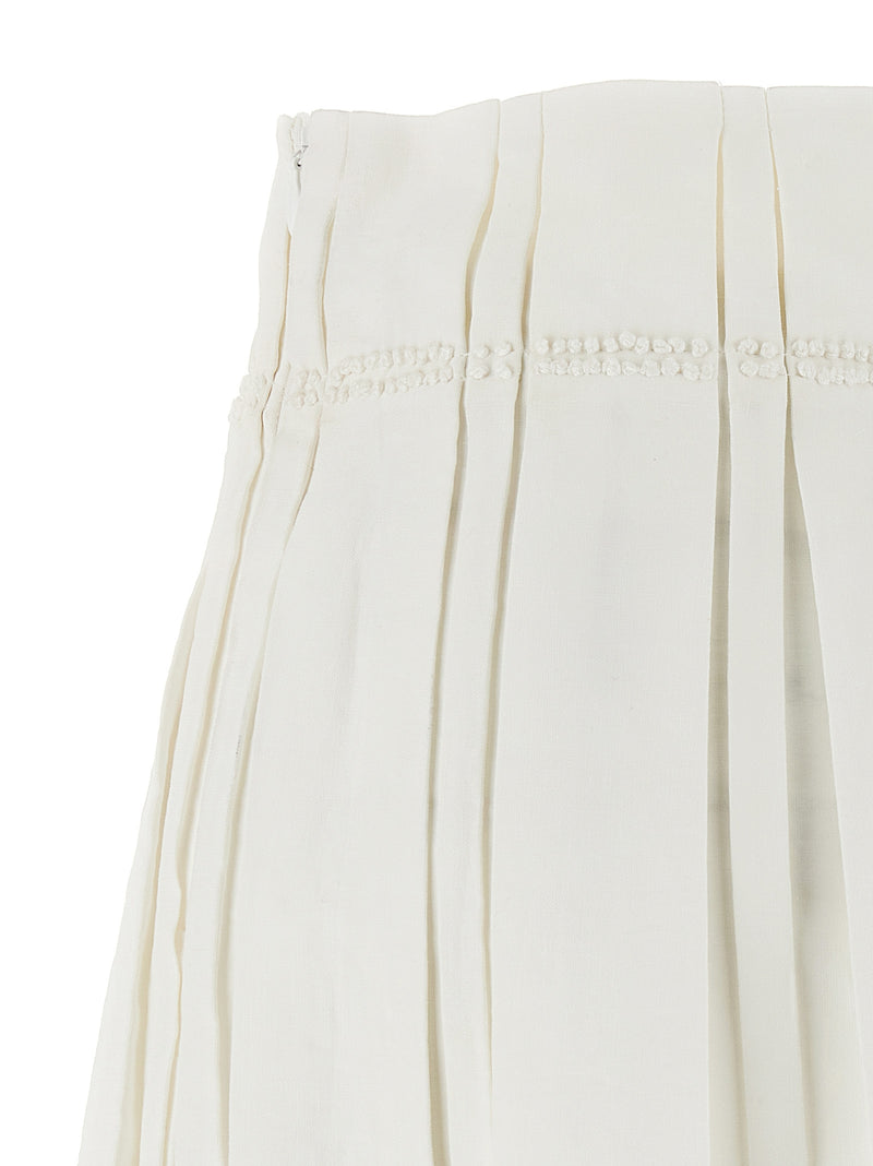 Jil Sander Midi Skirt Variant 1 | Urbalenti™ NYC